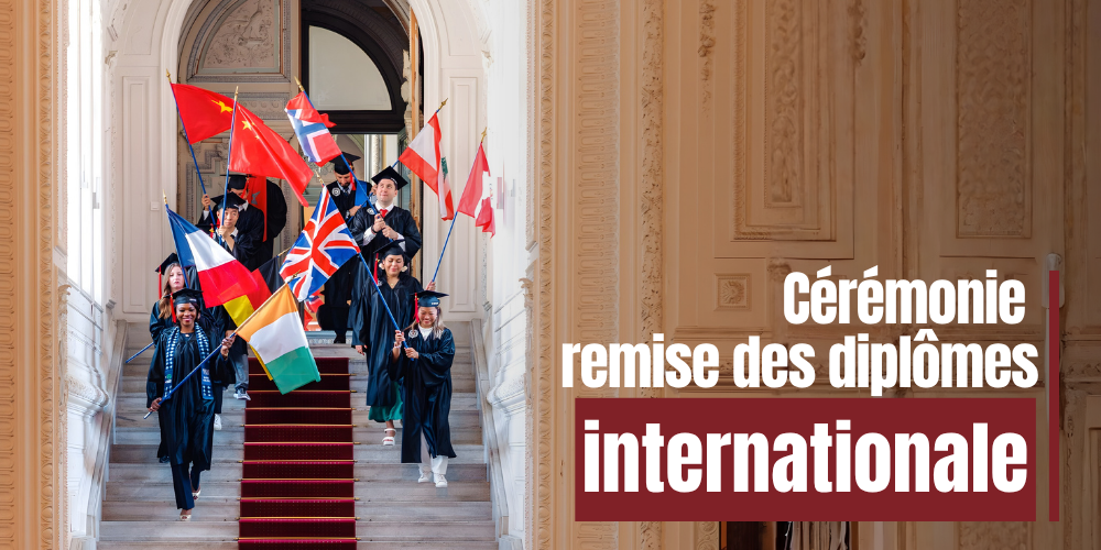Cérémonie de remise des diplômes internationale